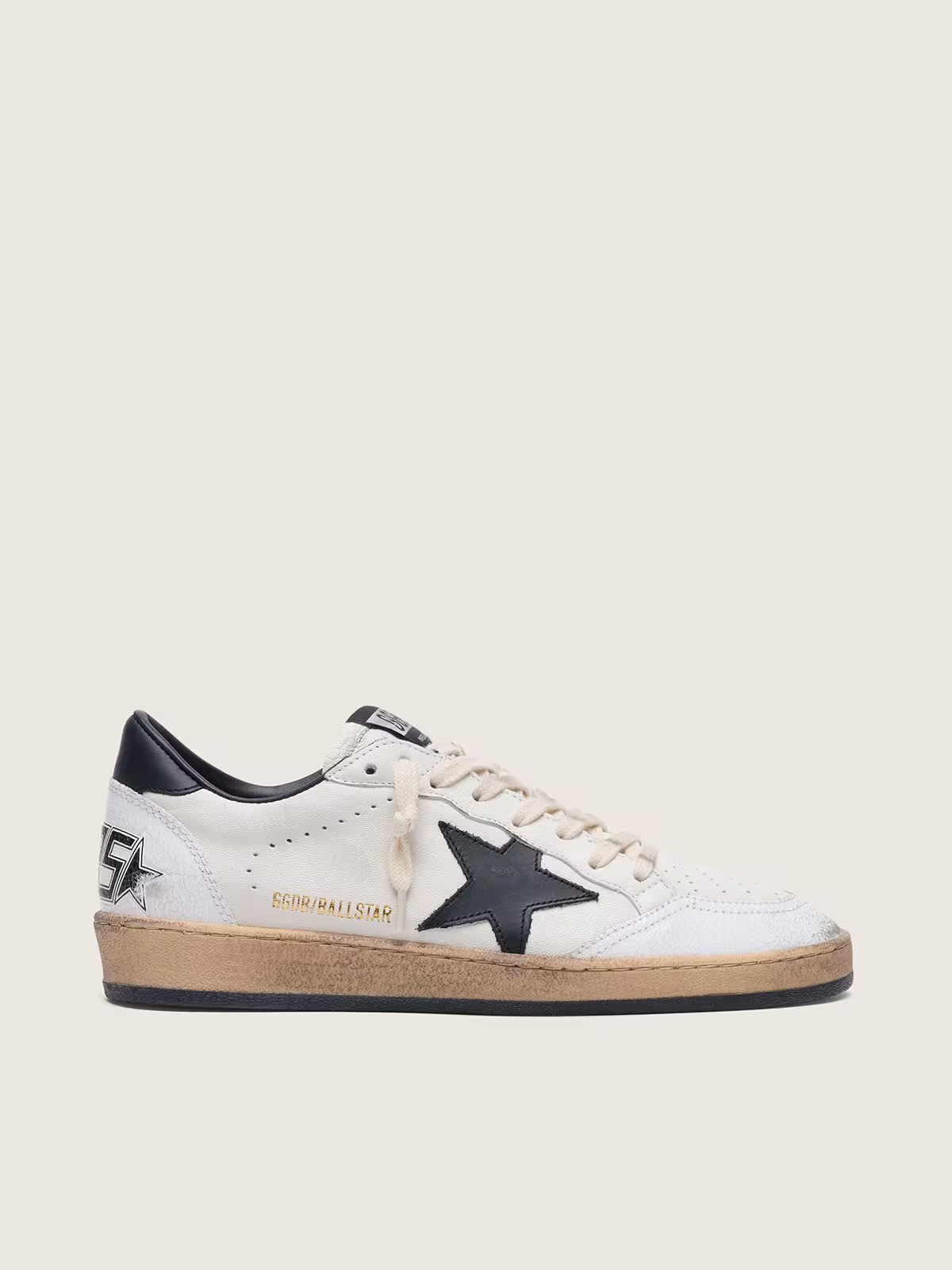 Ball Star in nappa with black star and black heel tab